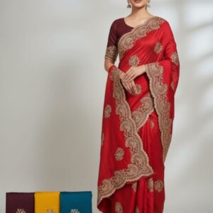 FANDY SATIN FABRIC, JARI+JARKAN  WORK