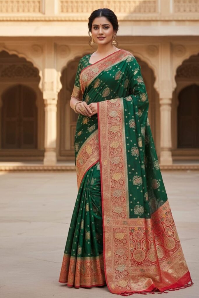 BANARASI TYPE HEAVY JARKAN WORK