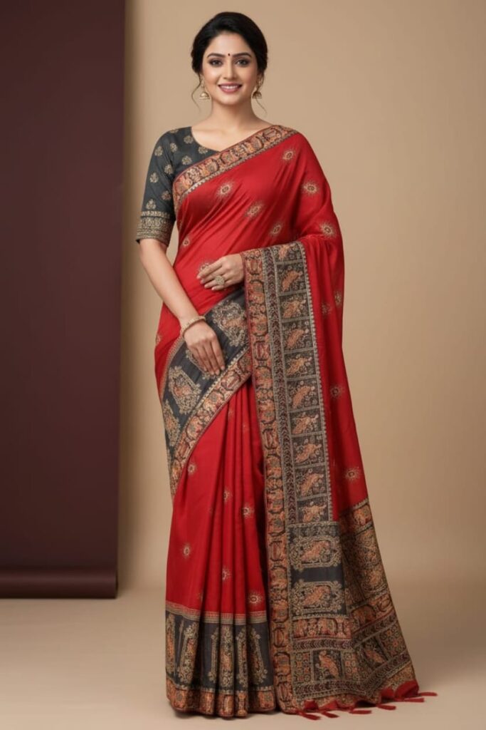 FANDY CHOCOLATE FABRIC  JARI+JARKAN WORK